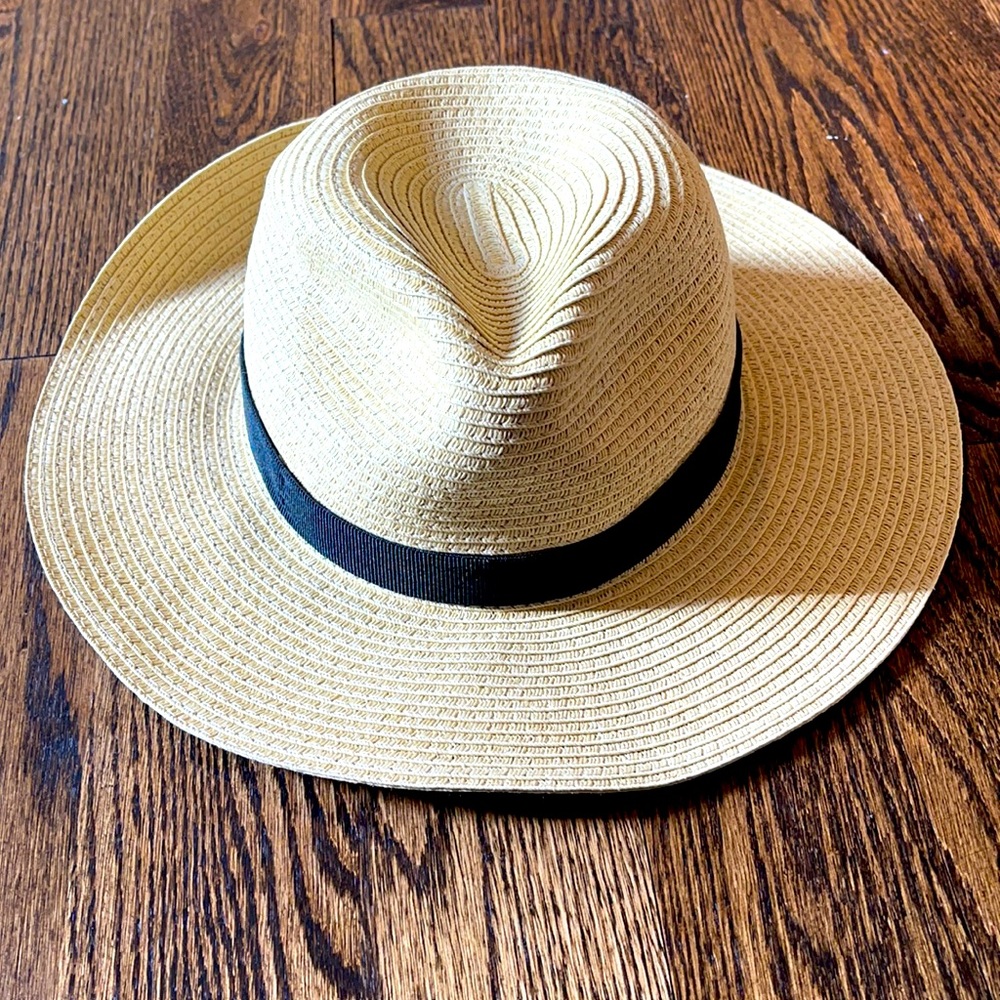 Jcrew packable straw hat